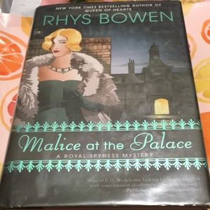 COPY - Hardcover, Malise at the Palace, Royal Spyness series by Rhys Bowen.